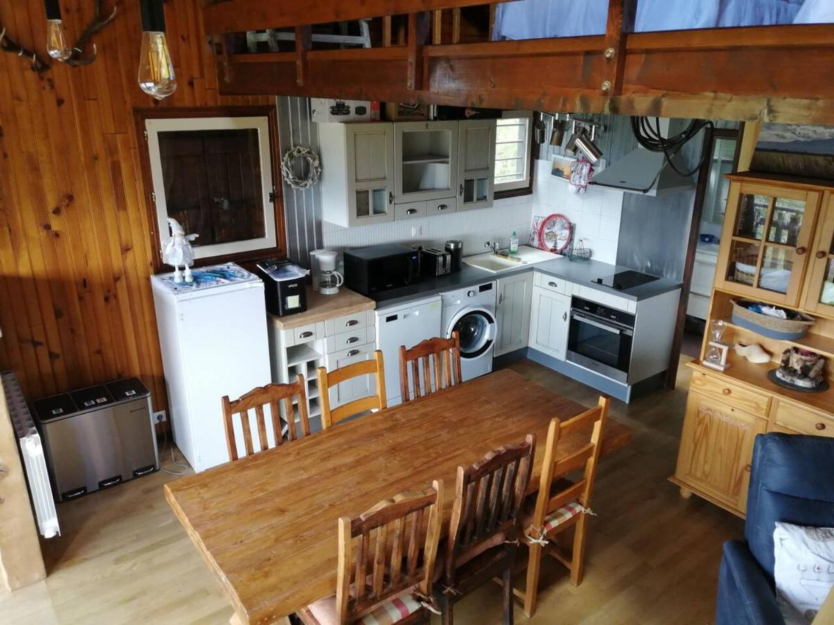 Haut De Chalet Le Bois De Cerf Лез-Англь Экстерьер фото